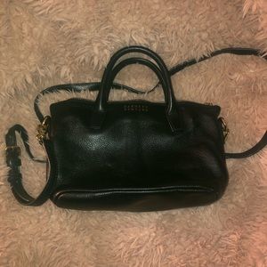 Barney’s New York Black Leather Crossbody